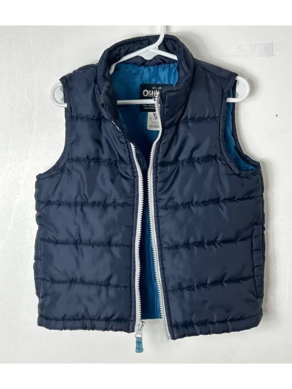 OshKosh Bgosh Kids Navy Blue Puffer Vest Size 3T